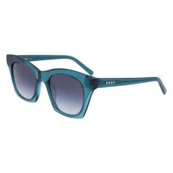 DKNY Moteriški Akiniai DK541S-430 Havana Acetato Rėmelis Rudi Gradientiniai Stiklai 51mm