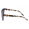 DKNY moteriški akiniai nuo saulės DK547S5516425 – Havana acetato rėmelis, rudi gradientiniai lęšiai, 55 mm