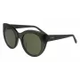 DKNY Moteriški Akiniai Nuo Saulės DK517S-300 Havana Acetato Rėmelis Gradientiniai Rudi Polikarbonatiniai Lęšiai 52mm
