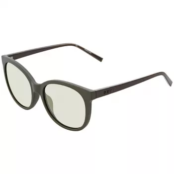 DKNY moteriški akiniai nuo saulės DK527S-320 Havana rudi acetatiniai rėmeliai, rudi gradientiniai lęšiai 55/17/135 mm