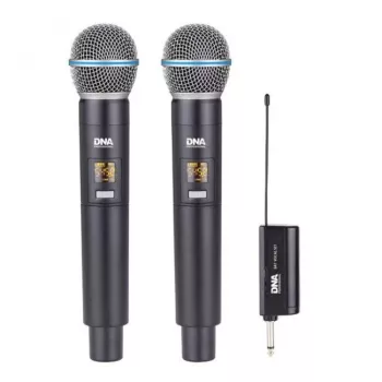 DNA Professional DNA BAT DUAL VOCAL SET – Dviejų kanalų belaidė mikrofonų sistema