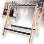DNA PROFESSIONAL DNA GS5 5-Gitarų Stovas Kelių Gitarų Lentyna Juoda