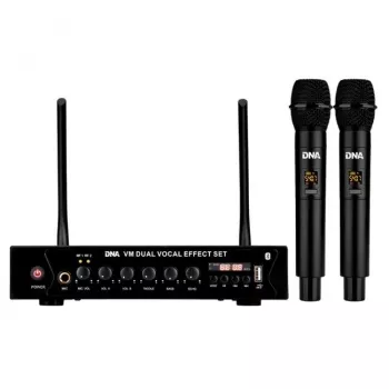 DNA PROFESSIONAL DNA VM DUAL VOCAL EFFECT SET Belaidė mikrofono sistema