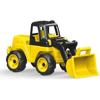 DOLU Max Power Bulldozer geltonas važiuojamasis žaislas (7134)