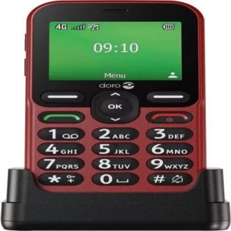 Doro DORO E10 RED 4G Mobilus Telefonas