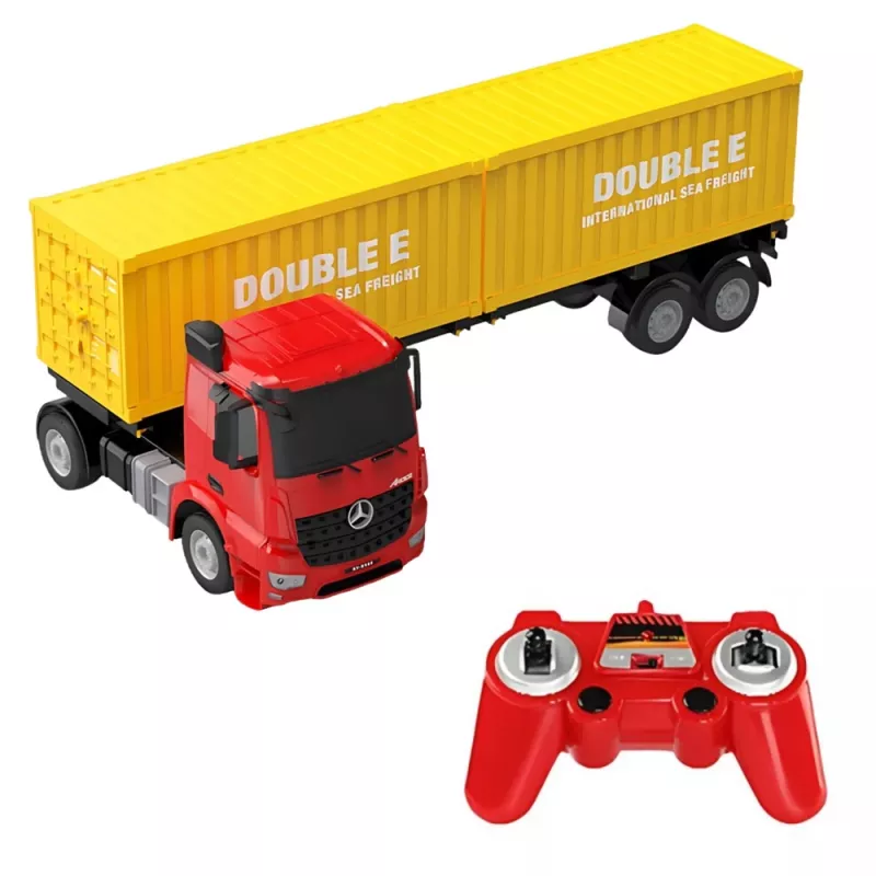 Double E Mercedes-Benz Arocs nuotolinio valdymo RC konteinerinis sunkvežimis 1:26
