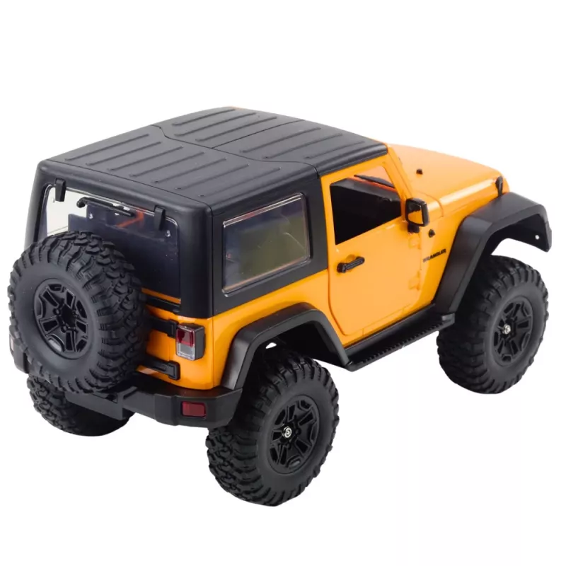 Double E RC Jeep Wrangler Rock Crawler Orange 1:14 nuotoliniu valdymu visureigis