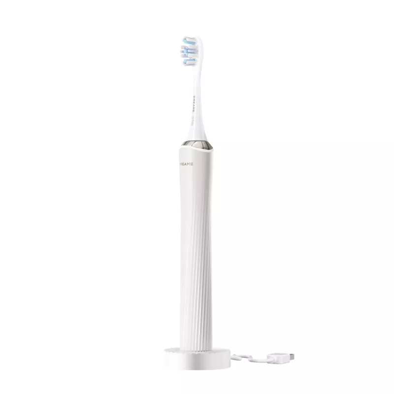 Dreame Sonic Vibration Electric Toothbrush NB01 Set White – 5 režimai, slėgio jutiklis, kelioninis dėklas, 40 000 VPM, IPX7