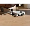 Dreame X60 Pro Ultra Complete White robotas dulkių siurblys su įkrovimo stotele ir priedais