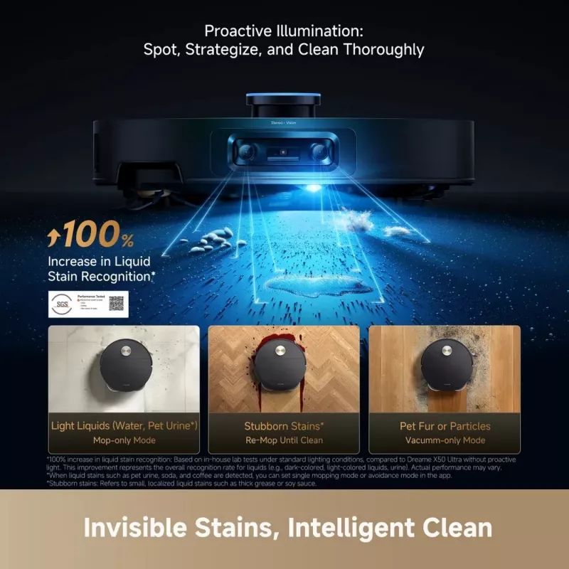 DREAME X60 Ultra Complete RLX87DE-BK Robot Dulkių Siurblys