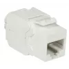 DS-IT CAT6a UTP Keystone tinklo lizdas - be įrankių - baltas (DS-KC-UTP6A-TL-W)