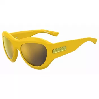 DSQUARED2 D2-0072-S-40G Vyriški kvadratiniai acetatiniai akiniai nuo saulės Havana Brown Gradient 59mm