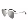 DSQUARED2 Moteriški Akiniai nuo Saulės D2-0093-S-10 Juodas Acetatinis Kvadratinis Rėmas Pilki Lęšiai 60/17/140 mm