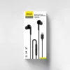 DUDAO Hi-Fi X3C+ Laidinės Ausinės su Mikrofonu, 1,2 m, Juodos