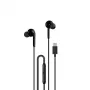 DUDAO Hi-Fi X3C+ Laidinės Ausinės su Mikrofonu, 1,2 m, Juodos