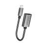 Dudao L15T OTG USB 2.0 į USB Type-C adapterio laidas, pilka, 15 cm