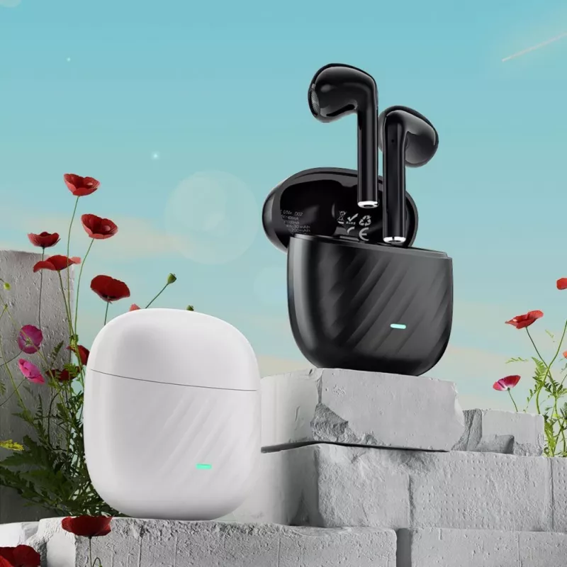 DUDAO U14+ True Wireless Stereo Bluetooth 5.3 In-Ear Ausinės - Juodos
