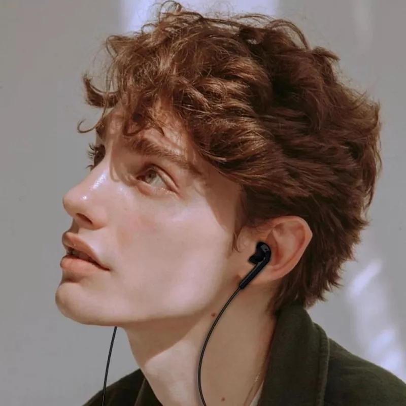 Dudao X3C In-Ear Wired USB-C Headphones 1,2m - Black