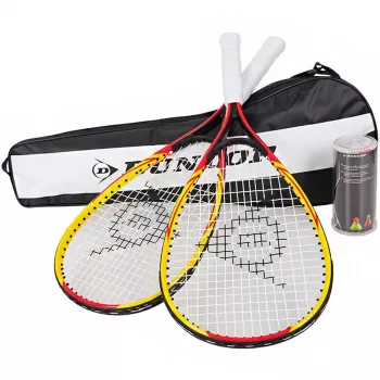 Dunlop Crossminton Set Yellow and Red 762091