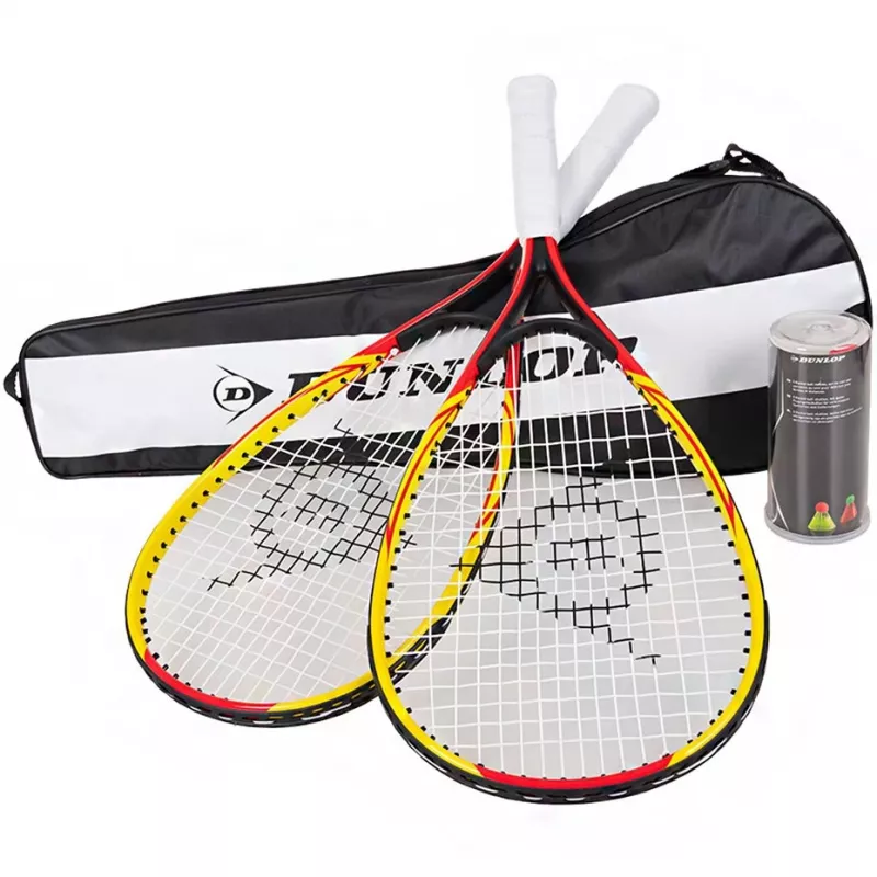 Dunlop Crossminton Set Yellow and Red 762091