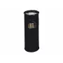 DURABLE 3330-01 apvalus metalinis šiukšlių krepšys, 17 L, sidabrinis