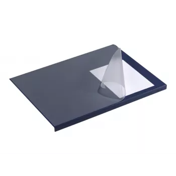 DURABLE Stalo kilimėlis su apsauga nuo kraštų 65x50 cm Tamsiai mėlynas
