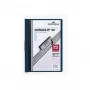 DURABLE DURACLIP 60 A4 dokumentų segtuvas su spaustuku, permatomas, 25 vnt. (220928)