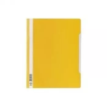 DURABLE DURACLIP A4+ ataskaitų segtuvas, permatomas PP, 50 vnt. paketas, 257004