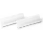 DURABLE HARD COVER lipni etikečių kišenė A6 gulsčia, permatoma, 10 vnt. pakelyje 118219