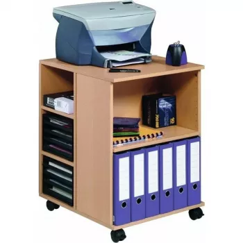 DURABLE Multifunkcinis vežimėlis atviras 528x748x592mm Bukmedis
