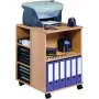 DURABLE Multifunkcinis vežimėlis atviras 528x748x592mm Bukmedis