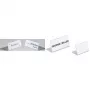 DURABLE SHERPA® L formos stalinis ženklų laikiklis, akrilas, 61x210 mm, horizontalus, permatomas, 10 vnt. 803119