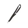DURABLE Textile Lanyard 20 su karabinu, juodas, 10 vnt. (813701)
