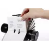 DURABLE VISIFIX® rotacinis kortelių dėklas, 500 kortelių talpa, A–Z indeksas, juodas 248123