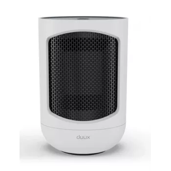 Duux Zone asmeninis keraminis šildytuvas DXCH43, 600/900/1500 W, nuotolinio valdymo pultelis, 80° svyravimas, baltas
