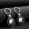 Dux Ducis 4 vnt. Silikoninis lankstus dėklas su raktų pakabuko kilpa, skirtas Apple AirTag (juoda, žalia, rožinė, mėlyna)
