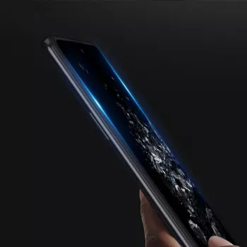 Dux Ducis 9D grūdinto stiklo ekrano apsauga, skirta OnePlus 10T / OnePlus Ace Pro, 9H kietumo, su juodu rėmeliu