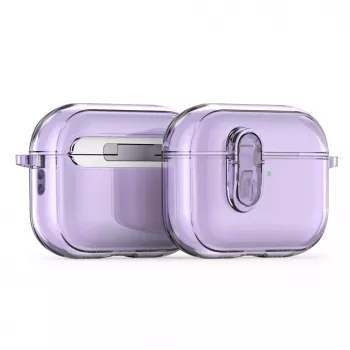 Dux Ducis Apple AirPods Pro 3 PECL Series PC+TPU Cover with Hook Purple