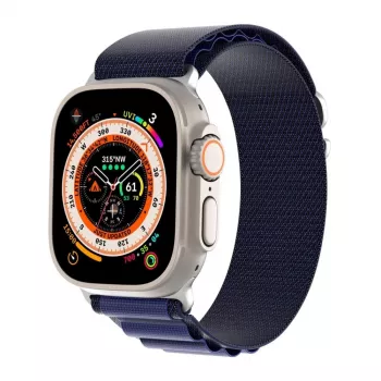 Dux Ducis Apple Buckle Sport Band Apple Watch 42/44/45/46/49MM Navy
