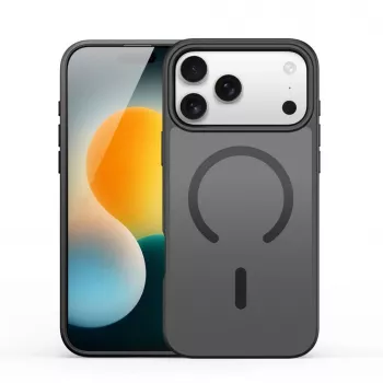 Dux Ducis Apple iPhone 17 Pro Max YIND PC+TPU Case with MagSafe Black