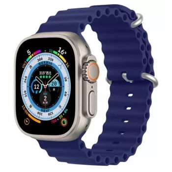 Dux Ducis Apple Silicone Strap for Apple Watch 38/40/41/42mm Navy Blue