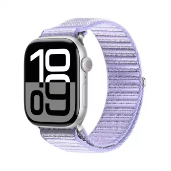 Dux Ducis Apple Watch 38/40/41/42MM YE Nylon Braided Loop Wrist Strap Purple