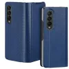Dux Ducis Bril Series Flip Wallet Case Samsung Galaxy Z Fold4, tamsiai mėlyna