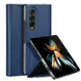 Dux Ducis Bril Series Flip Wallet Case Samsung Galaxy Z Fold4, tamsiai mėlyna