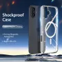 DUX DUCIS Clin Mag Dėklas iPhone 16, Skaidrus, Suderinamas su MagSafe