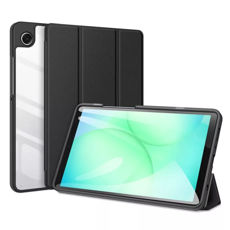Dux Ducis Galaxy Tab A9 / A11 Toby Case with Flip Stand Black