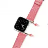 Dux Ducis odinis dirželis Apple Watch Series 7/6/5/4/3/2/SE (38/40/41mm) - Raudonas