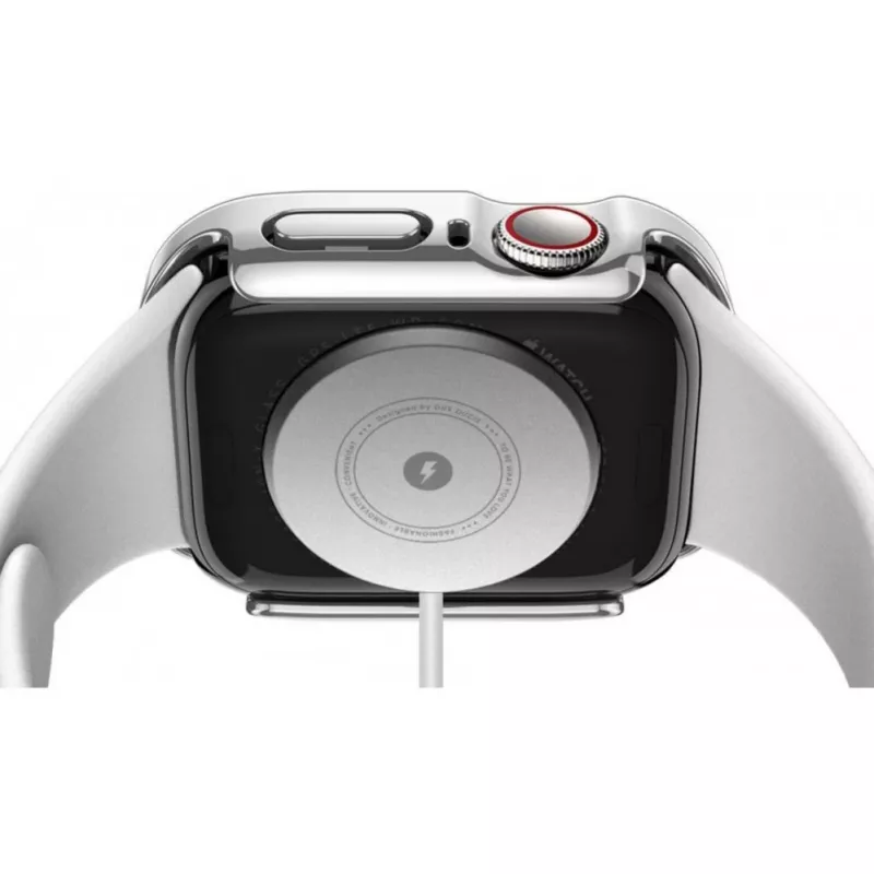 Dux Ducis Hamo Apple Watch Series 7/8/9 Case (PC) 41mm sidabrinis
