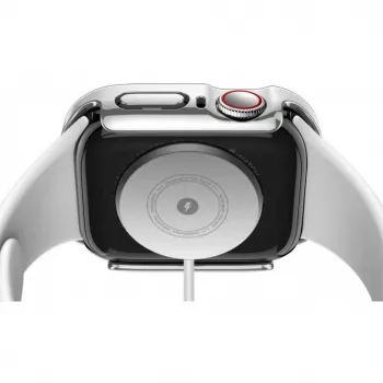 Dux Ducis Hamo Apple Watch Series 7/8/9 Case (PC) 45mm Sidabrinis