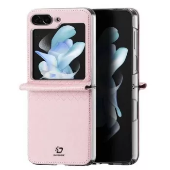 Dux Ducis Samsung Galaxy Z Flip5 5G Flip Leather Case Wallet Pink